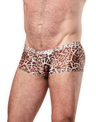 Amorable by Rimba – Transparente Leoparden-Shorts