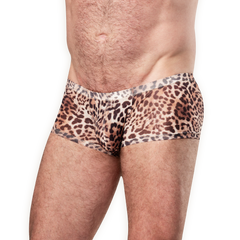 Amorable by Rimba – Transparente Leoparden-Shorts