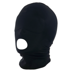 Rimba - Kopfmaske aus Stretchstoff mit Mund offen