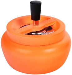 Drehaschenbecher Matt - Neon Orange