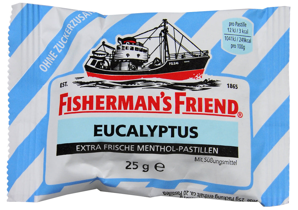 Fisherman's Friend Eucalyptus Zuckerfrei, 25 g