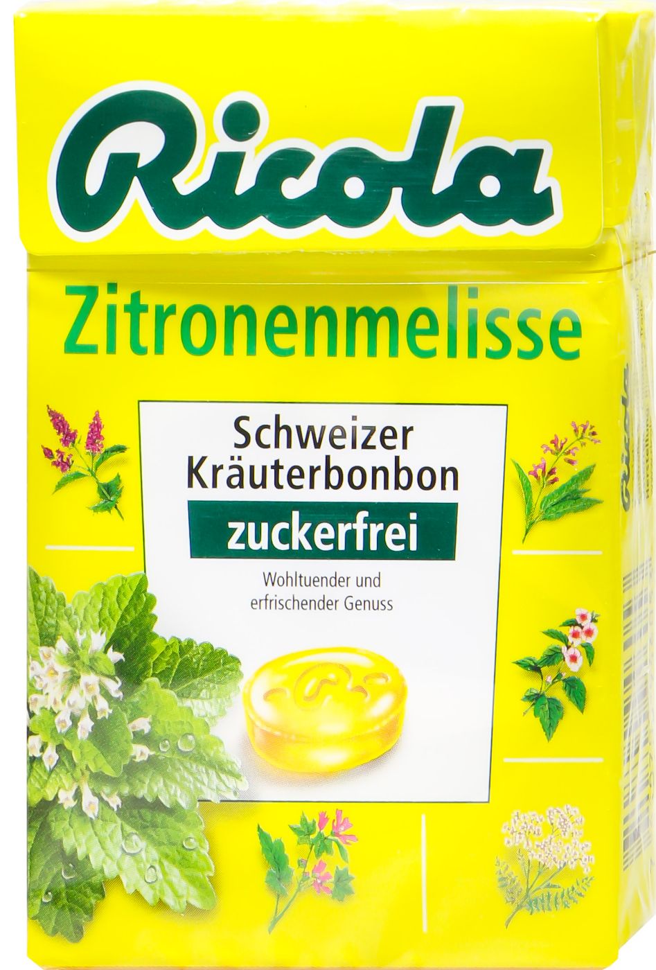 Ricola Böxli Zitronenmelisse Zuckerfrei, 50 g
