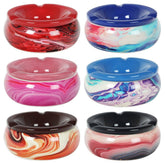 6 x Windaschenbecher Marble, Assortiert