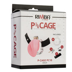 Rimba P-Cage - P-Cage PC10 - Peniskäfig Pussy - Transparent, Rosa