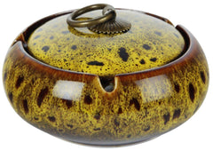 6 x Keramik Aschenbecher Oriental, Assortiert