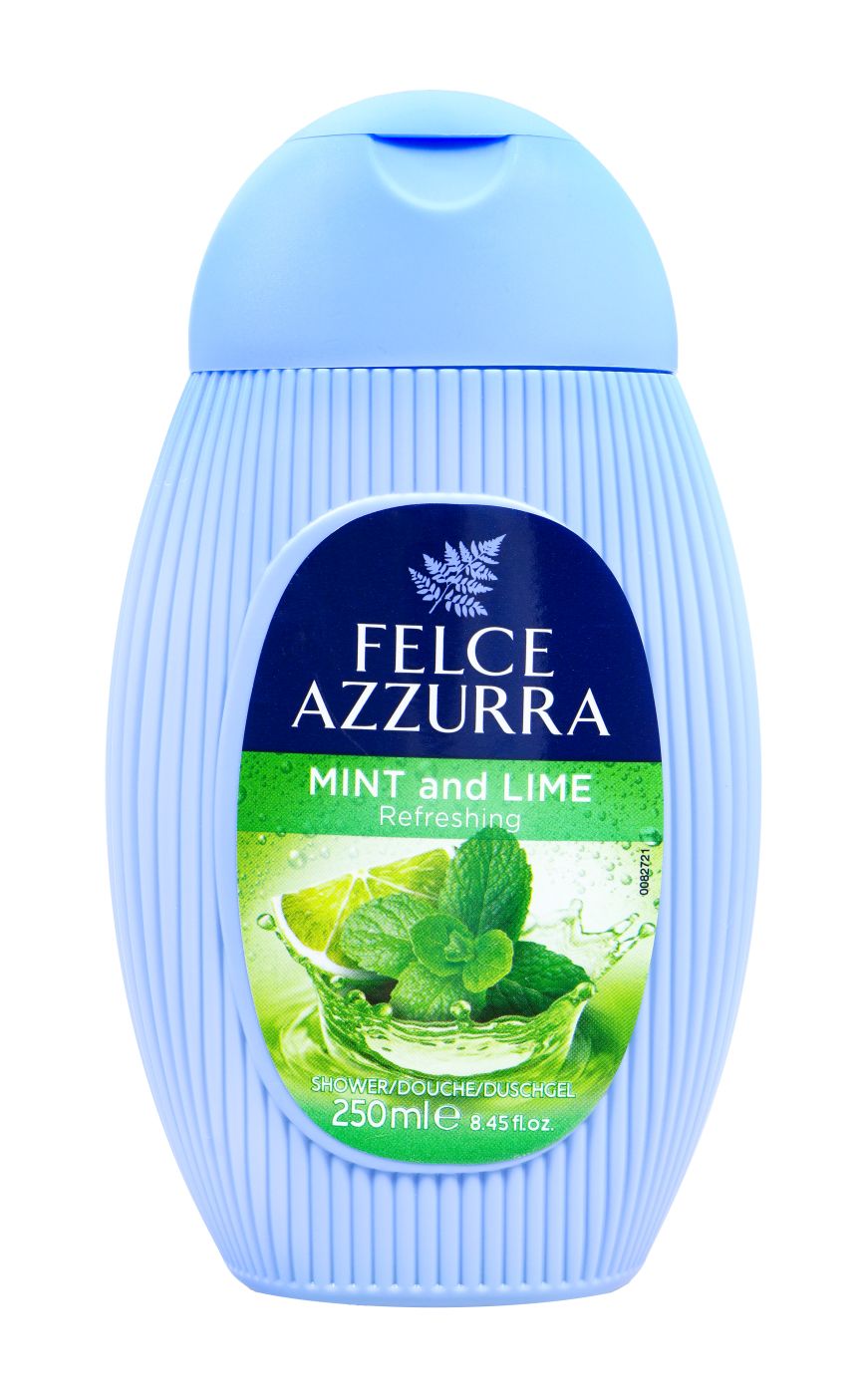 Azzurra Duschgel Minze und Limette, 250 ml