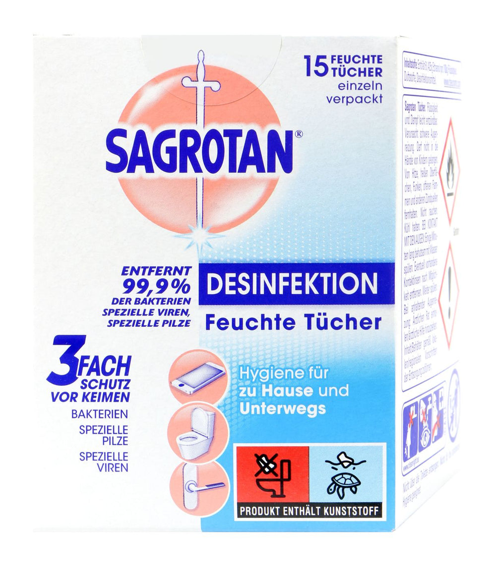 Sagrotan Tücher 15 er, 73 g