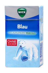 Wick Blau mit kühlendem Menthol Box ohne Zucker, 46 g