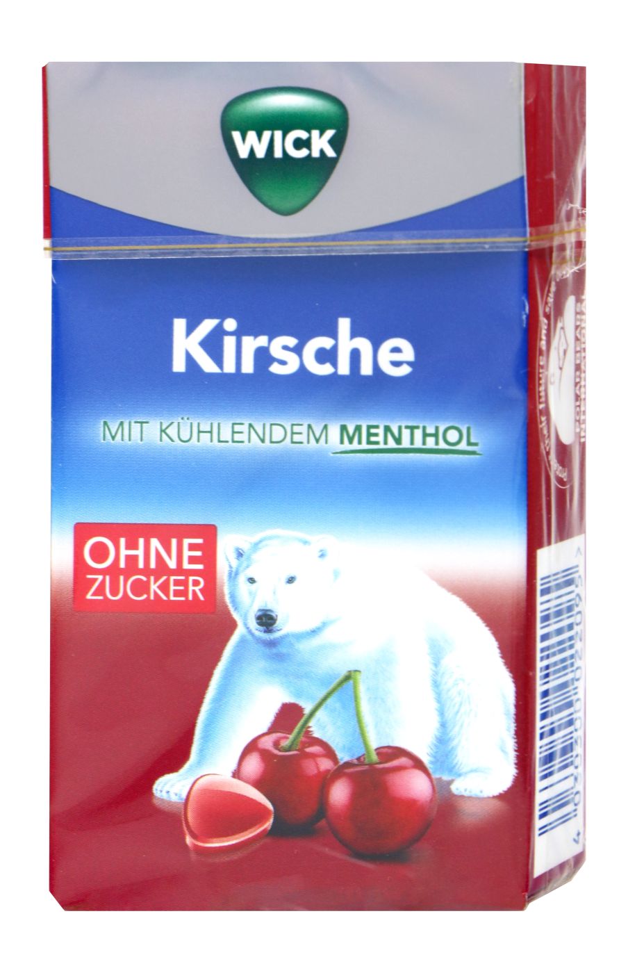 Wick Kirsche mit kühlendem Mentho ZF Box, 46 g