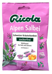Ricola Alpen Salbei Zuckerfrei, 75 g