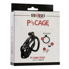 Rimba P-Cage - P-Cage PC07 - Peniskäfig Größe M - Schwarz