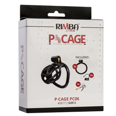 Rimba P-Cage - P-Cage PC06 - Peniskäfig Größe S - Schwarz