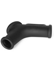 LoveToy - Silk Knights Ring - Vibrierende Penis- und Hodensackmanschette (Ø 2,8 cm) - Schwarz