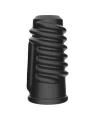 LoveToy - Spiral Knights Ring - Vibrierende Penishülse (Ø 3,7 cm) - Schwarz