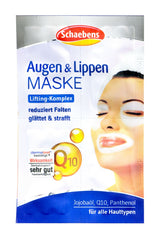 Schaebens Augen + Lippen Maske Q 10, 4 x 1,5 ml