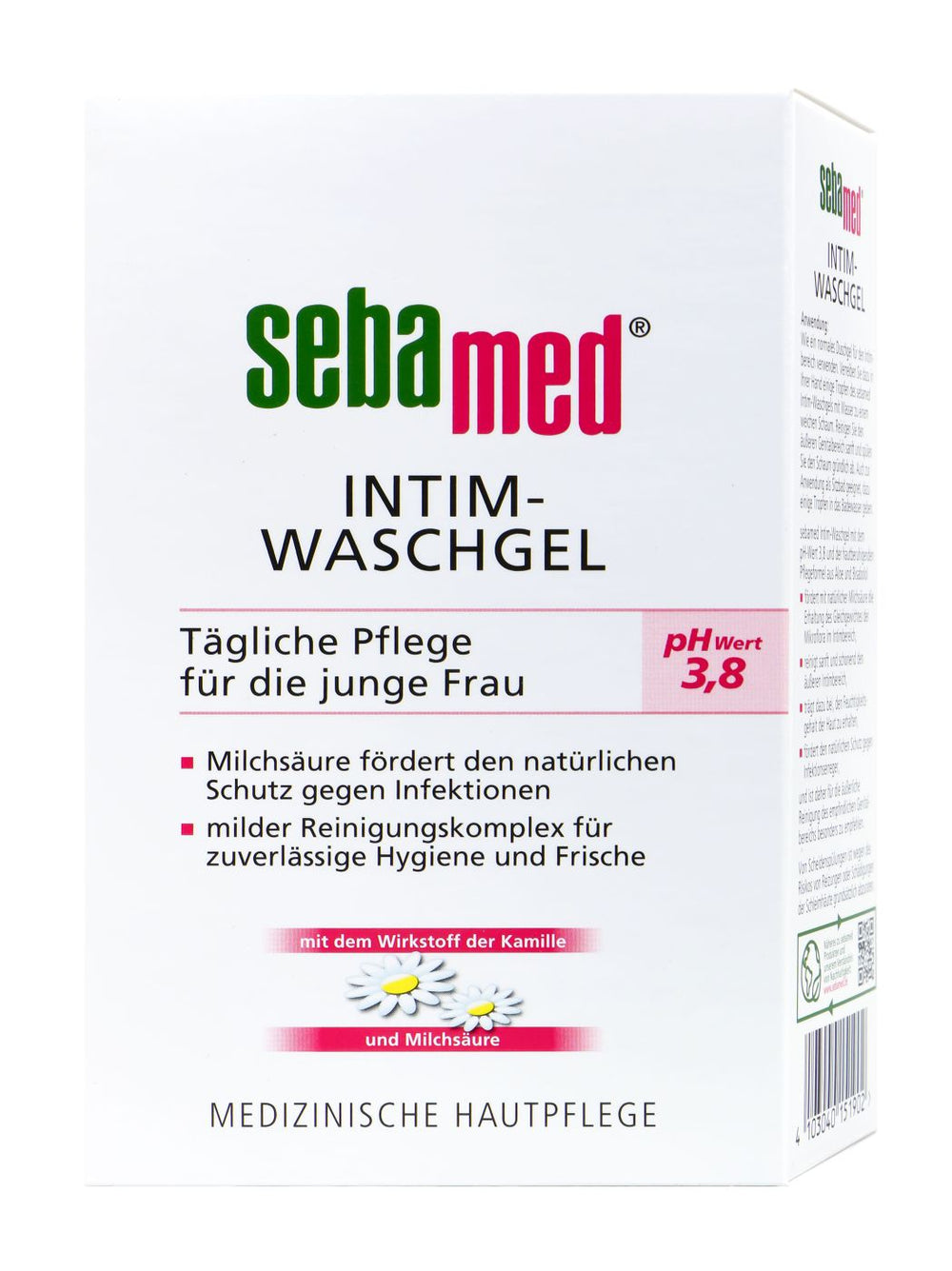 Sebamed Intim-Waschgel PH 3,8 Tägl.Pflege für die junge Frau, 200 ml