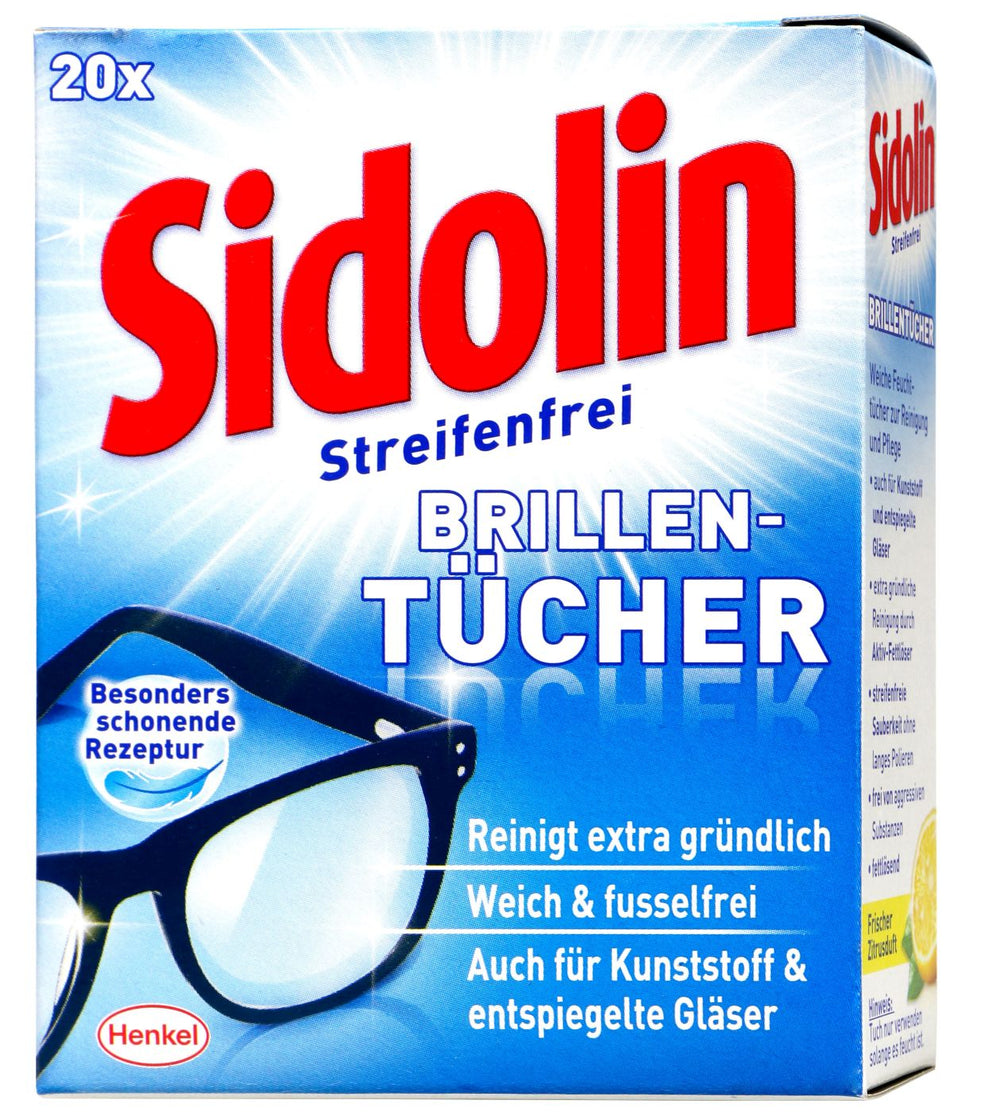 Sidolin Brillenputztuch, 20 er