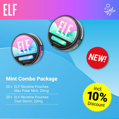 ELF Nicotine Pouches - Mint Combo Package
