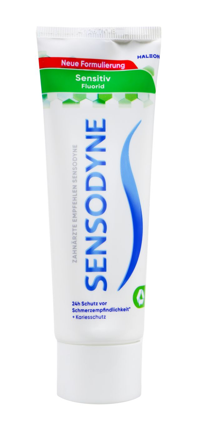Sensodyne Zahncreme Sensitive Fluorid, 75 ml