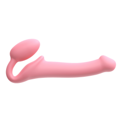 Strap-On-Me - Semi-Realistischer biegsamer Strap-On Dildo Größe XL - Pink