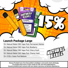 Natural Rebel Vape - Launch Package 2