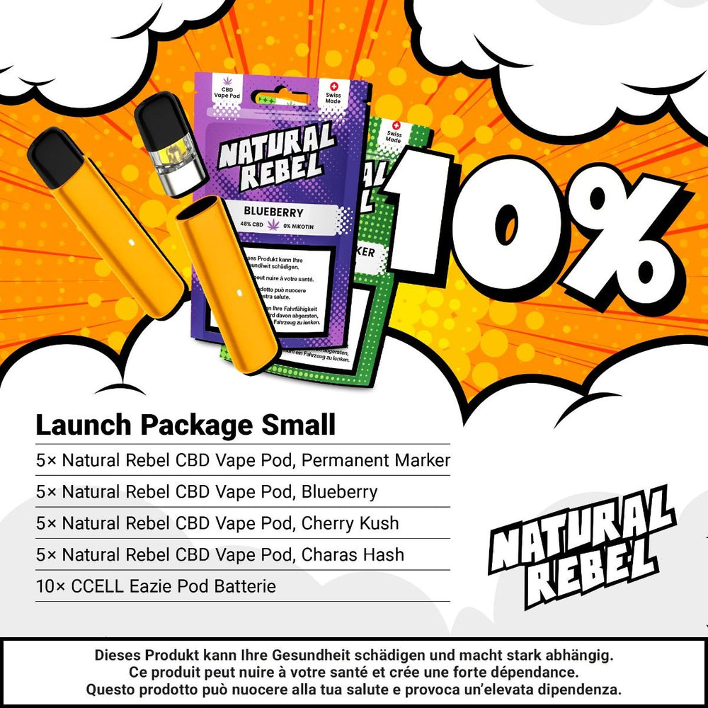 Natural Rebel Vape - Launch Package 1