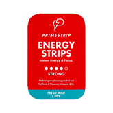 10 x Primestrip Energy Strips, Strong Mint, 80mg Koffein