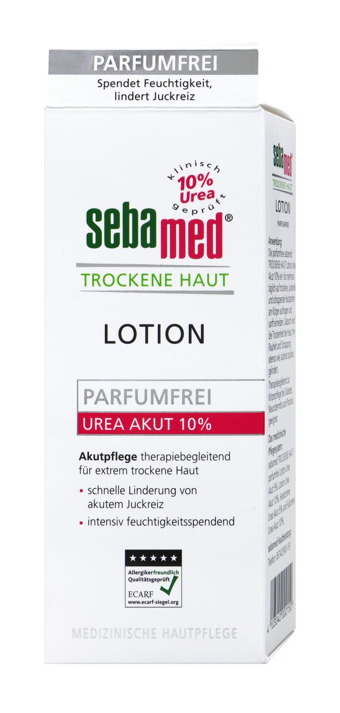 Sebamed Trockene Haut Urea Akut 10 % parfümfrei, 200 ml