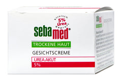 Sebamed Trockene Haut Urea 5 % Gesichtscreme Parfümfrei, 50 ml