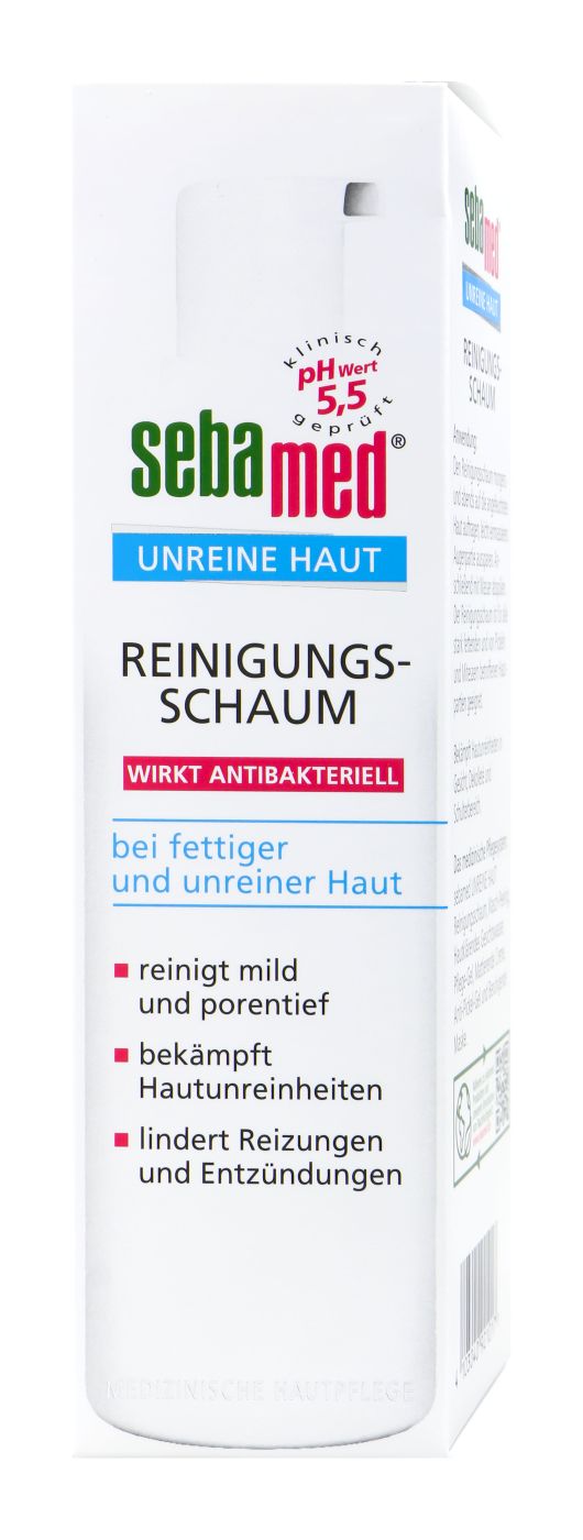 Sebamed Unreine Haut Reinigungsschaum, 150 ml