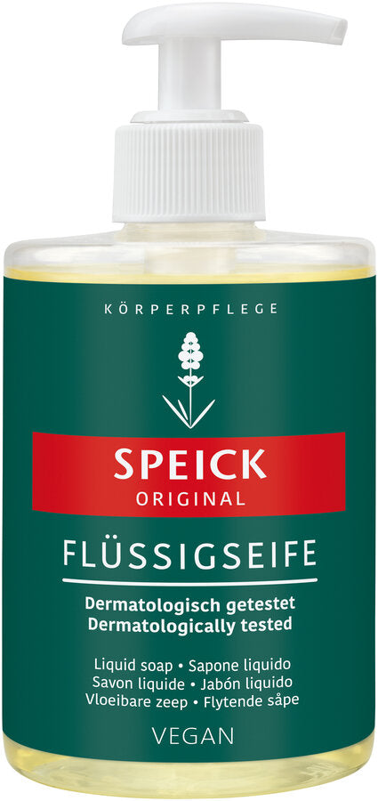 Speick Original Flüssigseife Spender, 300 ml