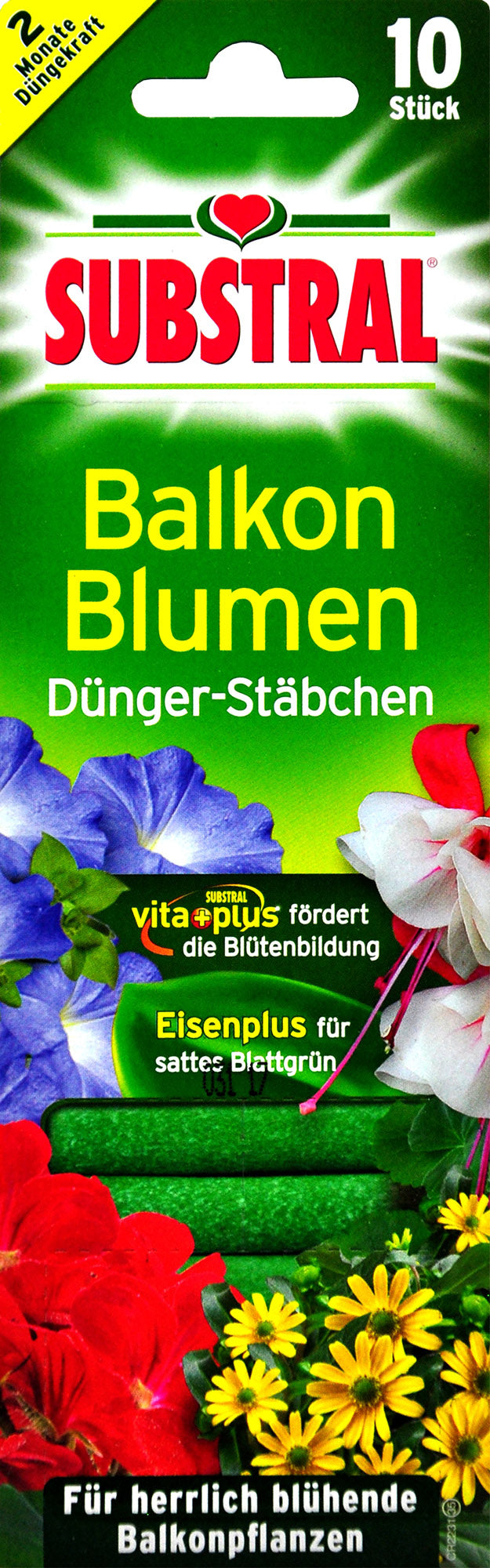 Substral Balkonblumen Düngerstäbchen, 10 er