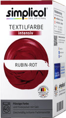 Simplicol Intensiv Textilfarbe Rubin-Rot, 1804