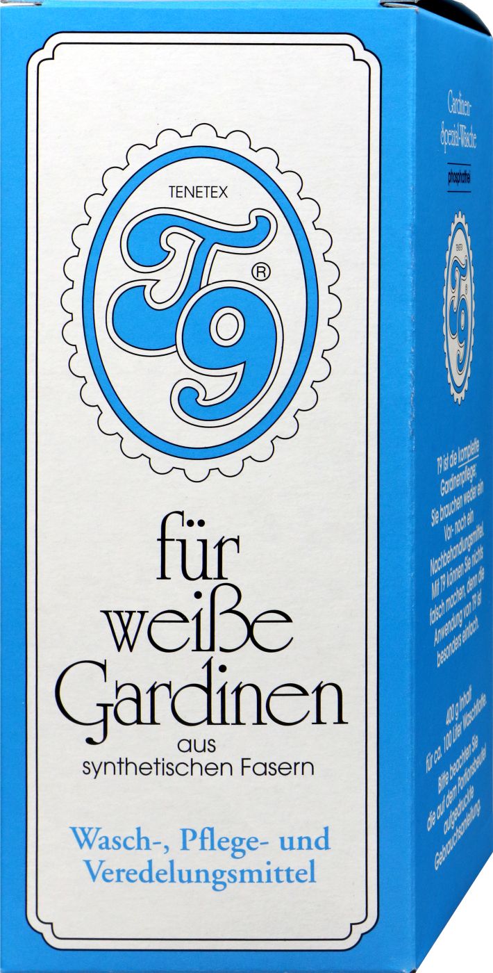 T 9-Pulver Gardinenwaschmittel, 8 x 50 g