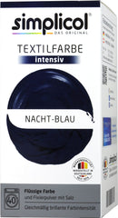 Simplicol Intensiv Textilfarbe Nacht-Blau, 1808