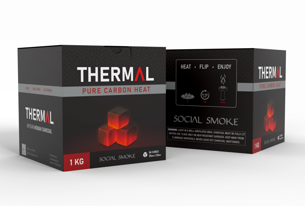 Social Smoke Thermal Naturkohle 26mm - 1kg Kohle
