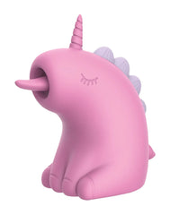 ER - Cupcake Unicorn - 360° rotierender Zungenmassagegerät - Pink