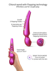 Love to Love – Pleaser – Wandvibrator – Iridescent Berry