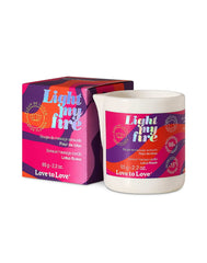 Love to Love – Light My Fire – Massagekerze – Lotusblüte – 65 g