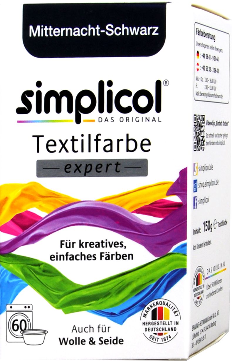 Simplicol Expert Mitternachts-Schwarz, 1718