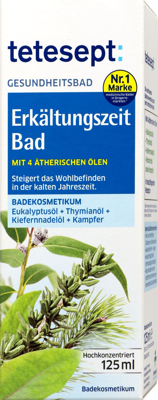 Tetesept Erkältungsbad, 125 ml