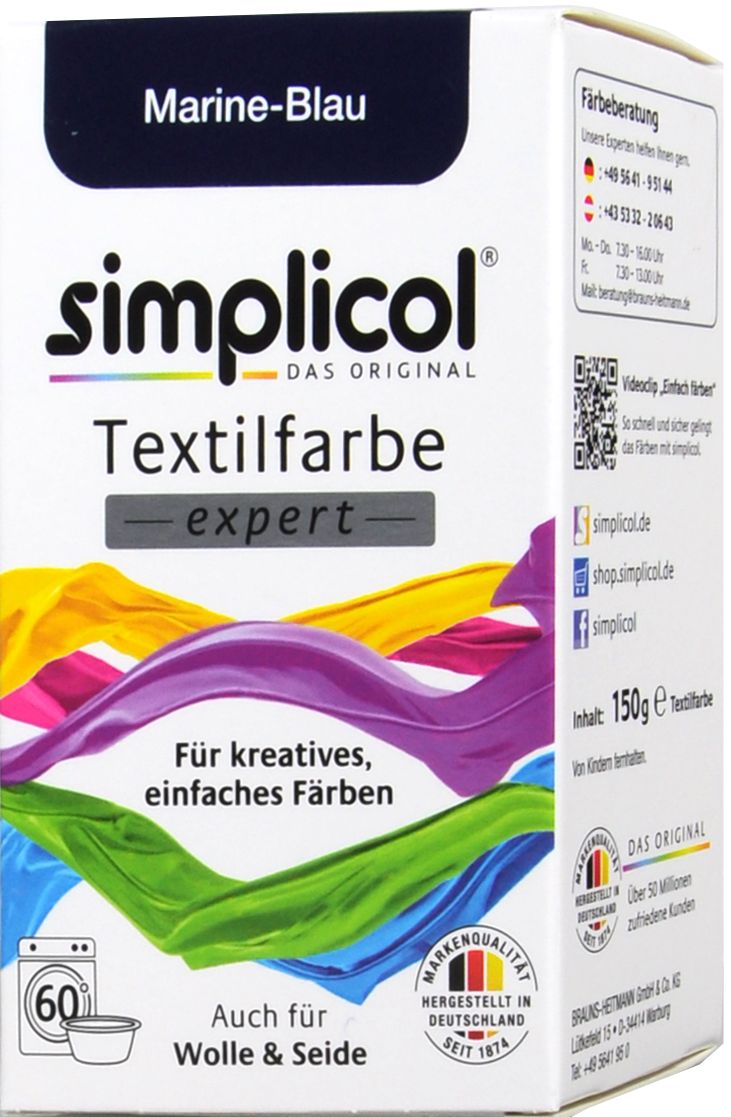 Simplicol Expert Marine-Blau, 1708