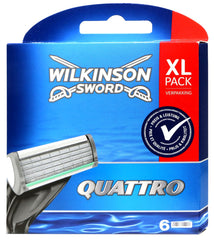 Wilkinson Quattro Klingen, 6 er
