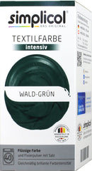 Simplicol Intensiv Textilfarbe Wald-Grün, 1812