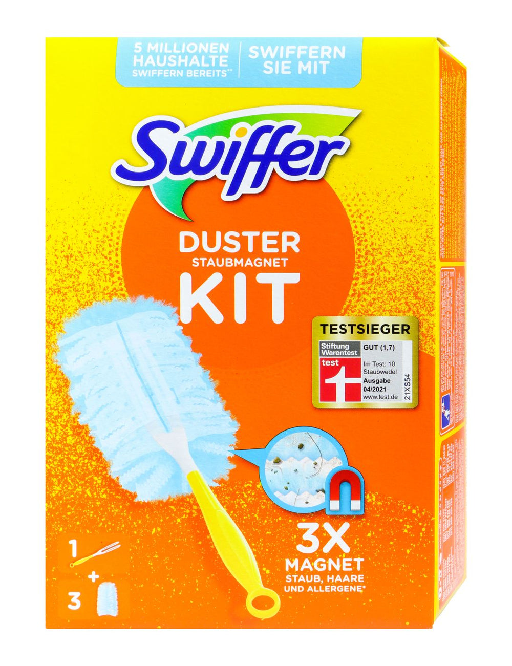 Swiffer Staubmagnet Starterkit + 7 Tücher, Set