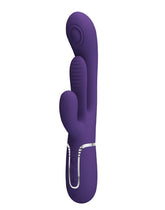 Pretty Love - Shania - Rabbit-Vibrator mit Stoßfunktion - Tiefes Lila