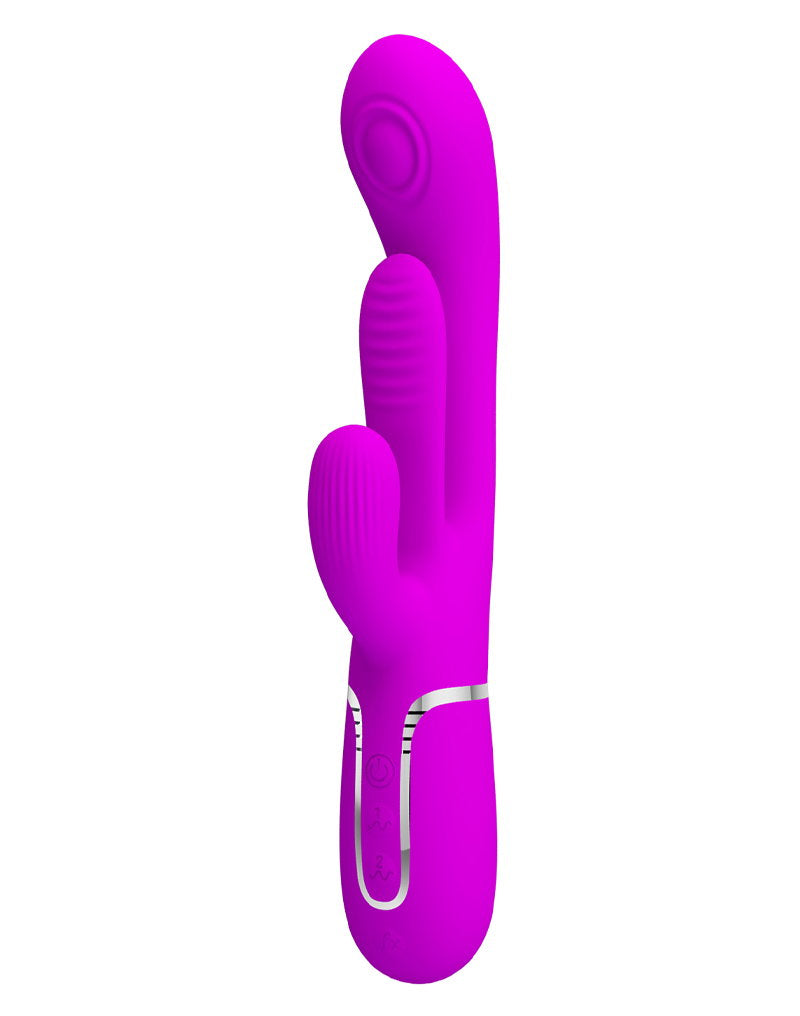 Pretty Love - Shania - Rabbit-Vibrator mit Stoßfunktion - Lila