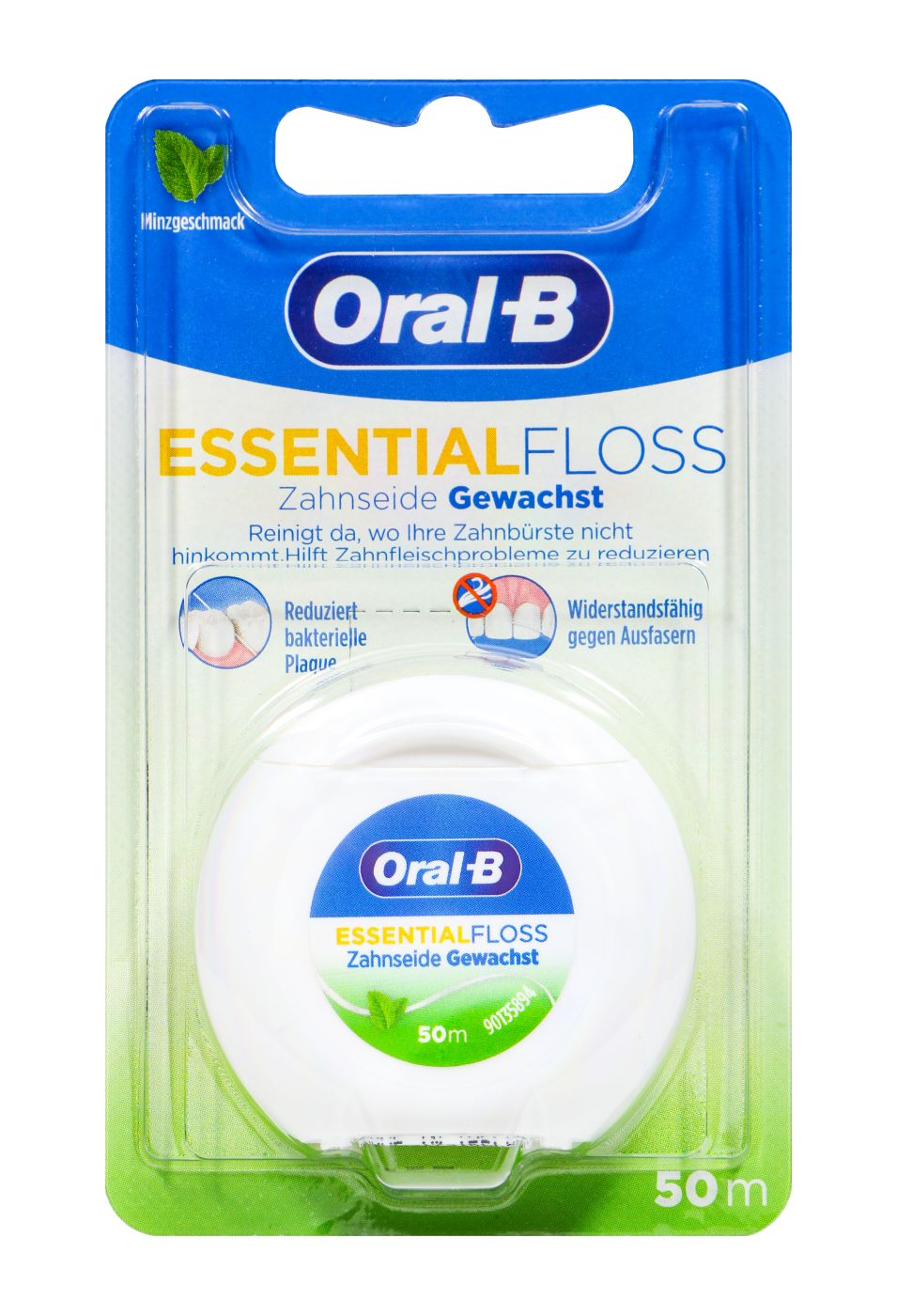 Oral-B Zahnseide Essential Floss Gewachst, 50 m