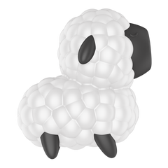 Satisfyer - Dreamy Sheep - Luftdruckvibrator - Weiß