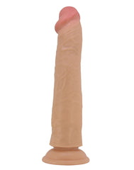 Pretty Love – Sharife – realistischer Dildo mit gleitender Haut, 25,4 cm - Nude